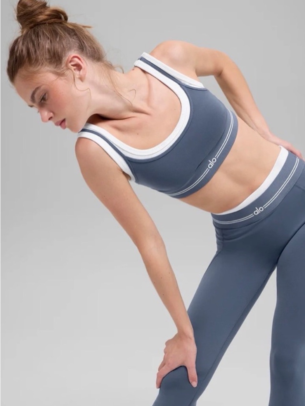 ALO Yoga Better Together Set Bluestone